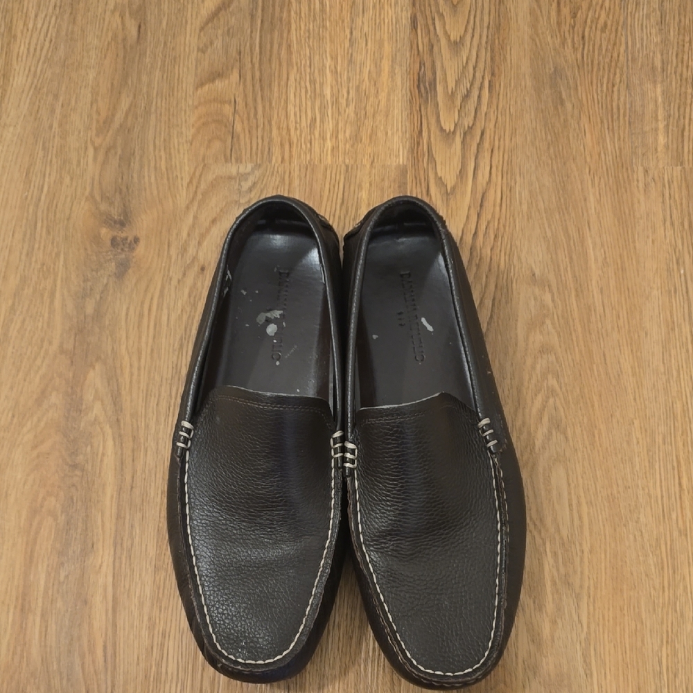 Banana Republic Brown Leather Slip-On Loafers